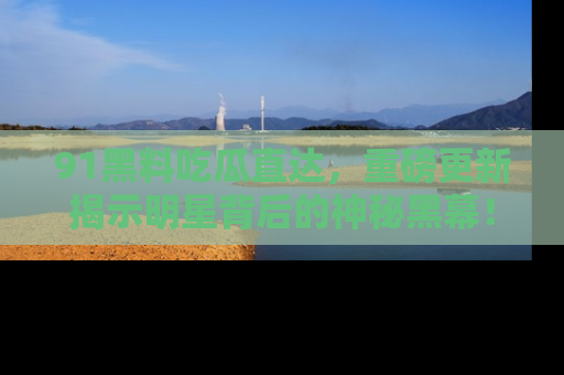 91黑料吃瓜直达，重磅更新揭示明星背后的神秘黑幕！