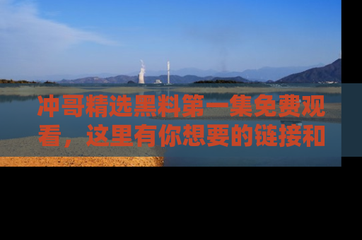 冲哥精选黑料第一集免费观看，这里有你想要的链接和内幕！