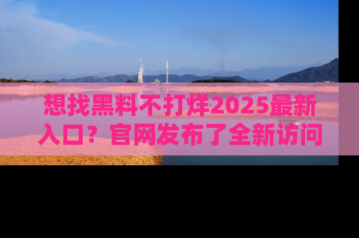 想找黑料不打烊2025最新入口？官网发布了全新访问指南！